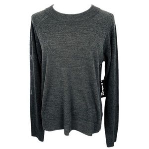 Gray Sweater Long Sleeves Size PL